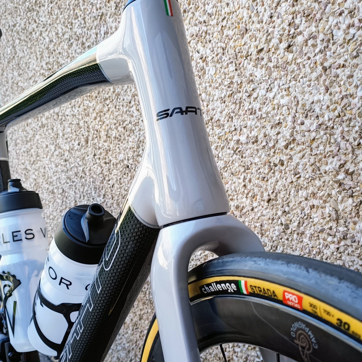 Sarto Seta Plus tri-composite (blanc/carbone)