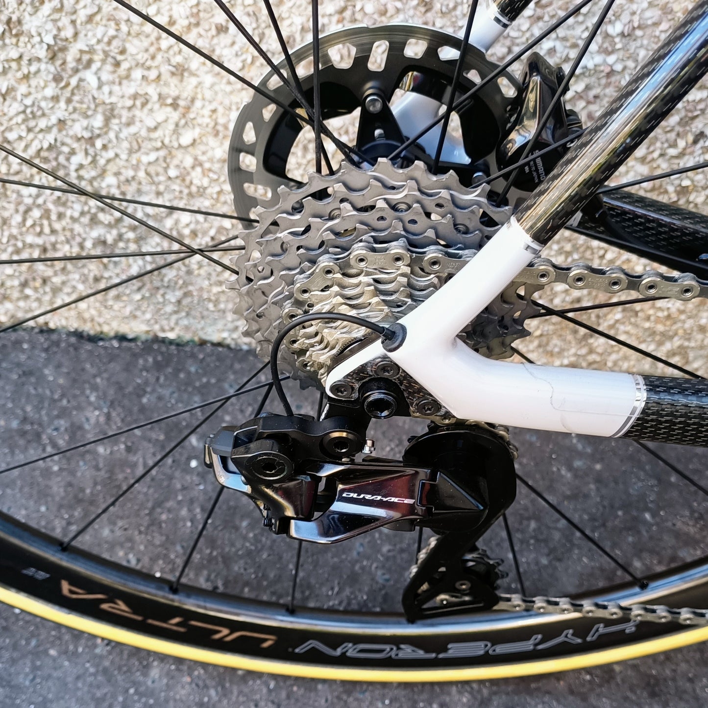 Sarto Seta Plus tri-composite (blanc/carbone)