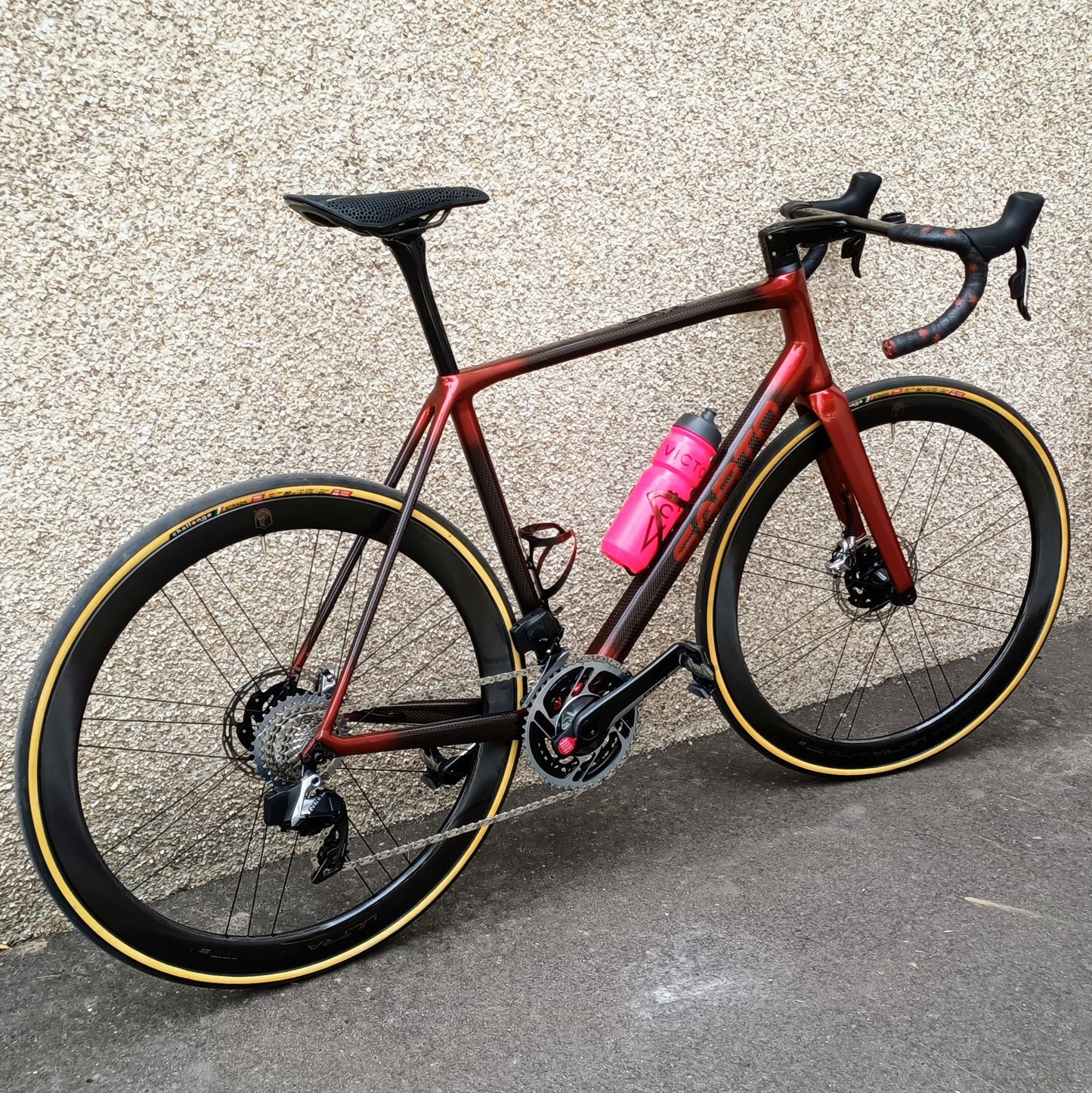 Sarto Seta Plus tri-composite (rouge/carbone)