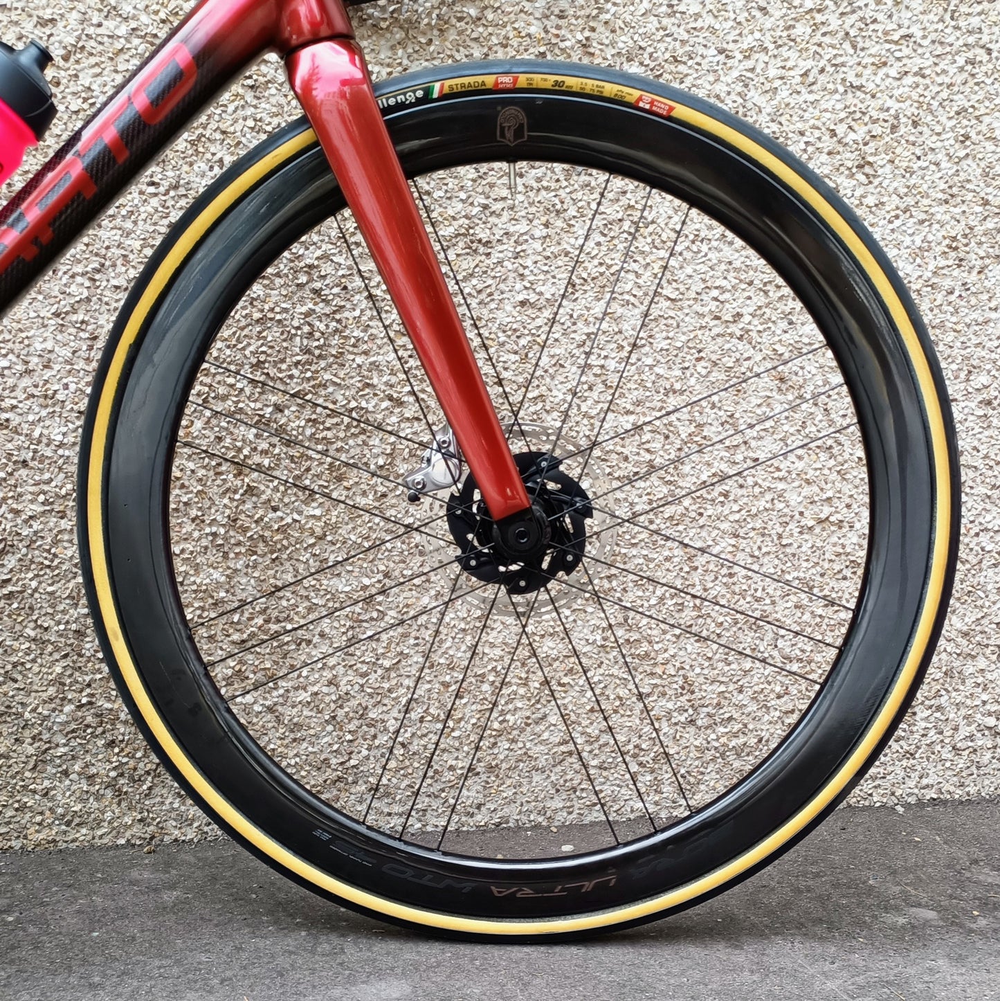 Sarto Seta Plus tri-composite (rouge/carbone)