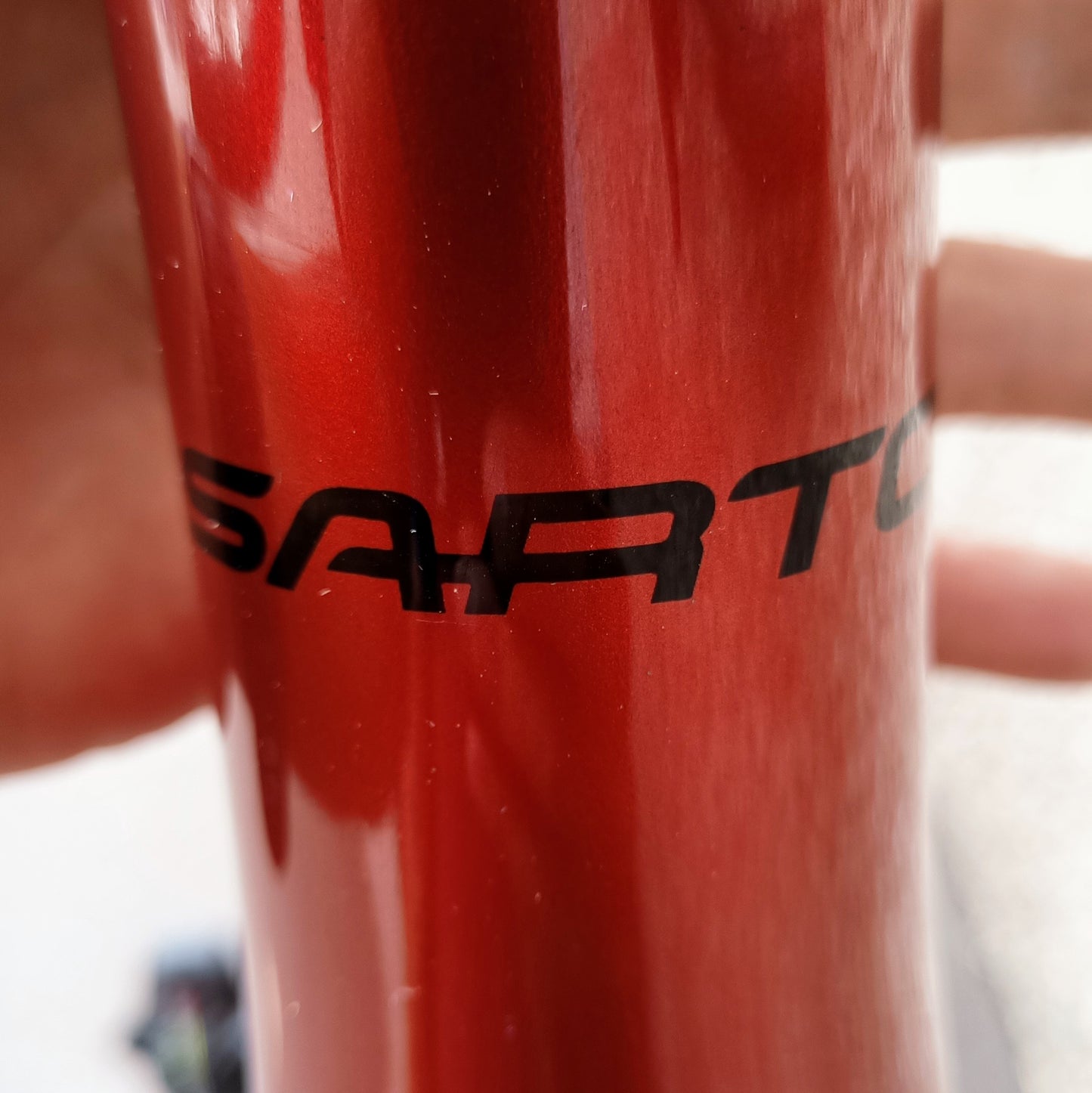 Sarto Seta Plus tri-composite (rouge/carbone)