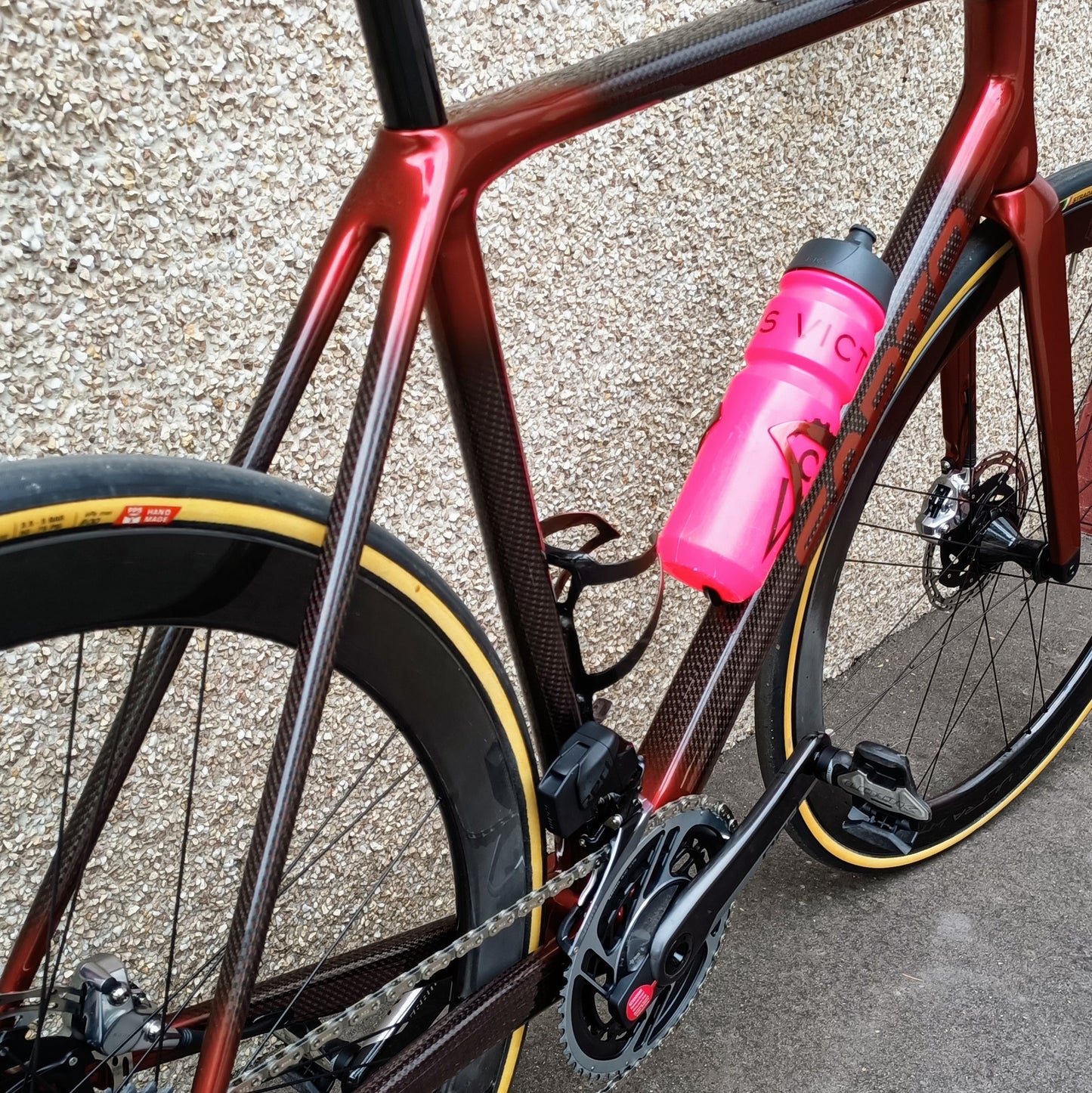 Sarto Seta Plus tri-composite (rouge/carbone)