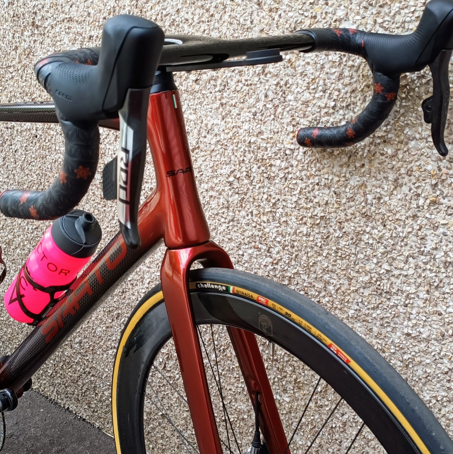 Sarto Seta Plus tri-composite (rouge/carbone)