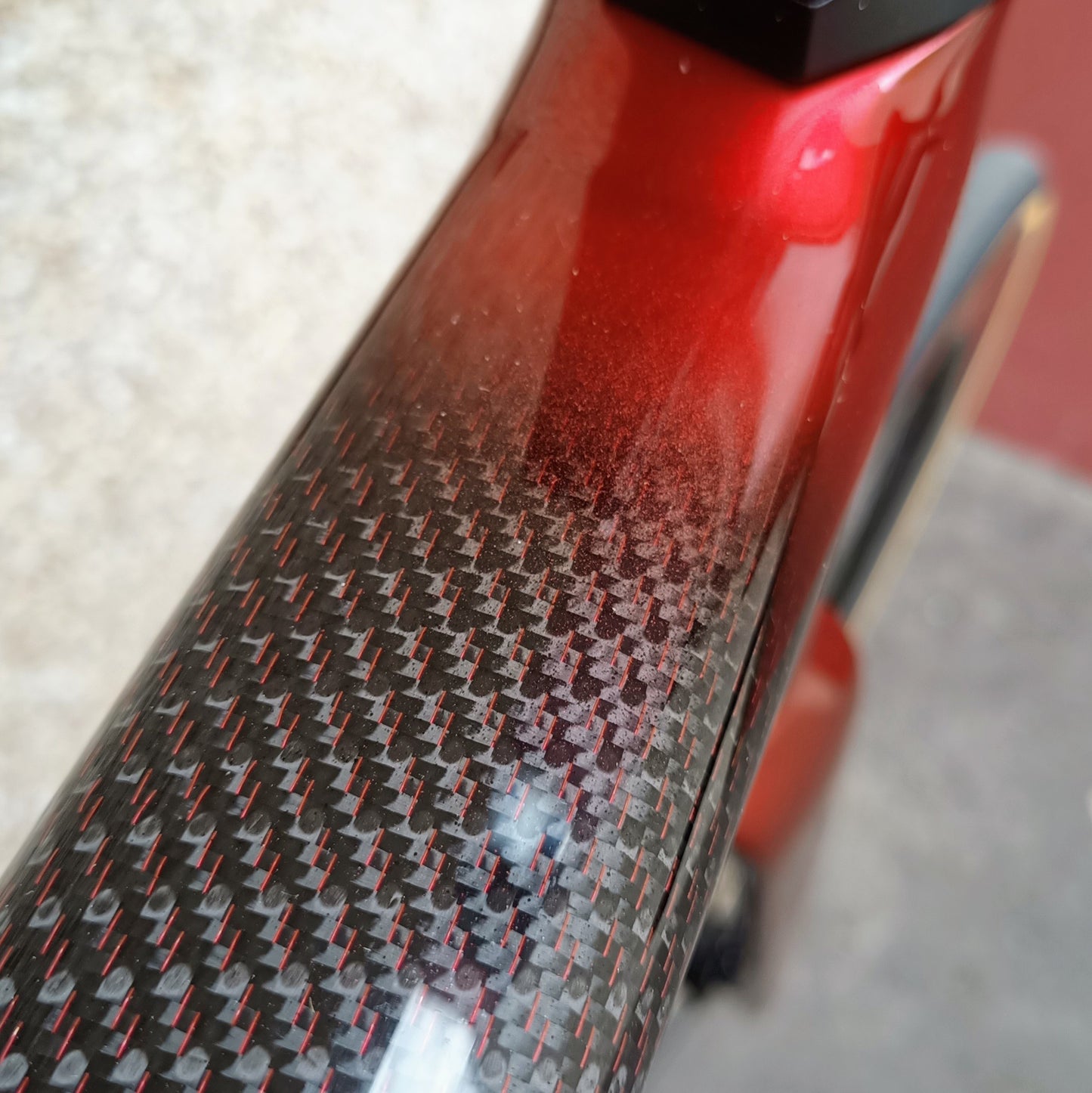 Sarto Seta Plus tri-composite (rouge/carbone)