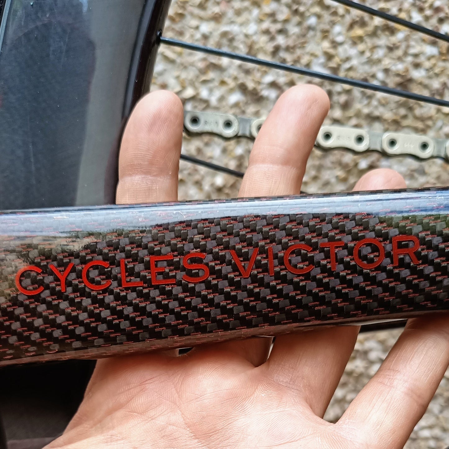 Sarto Seta Plus tri-composite (rouge/carbone)