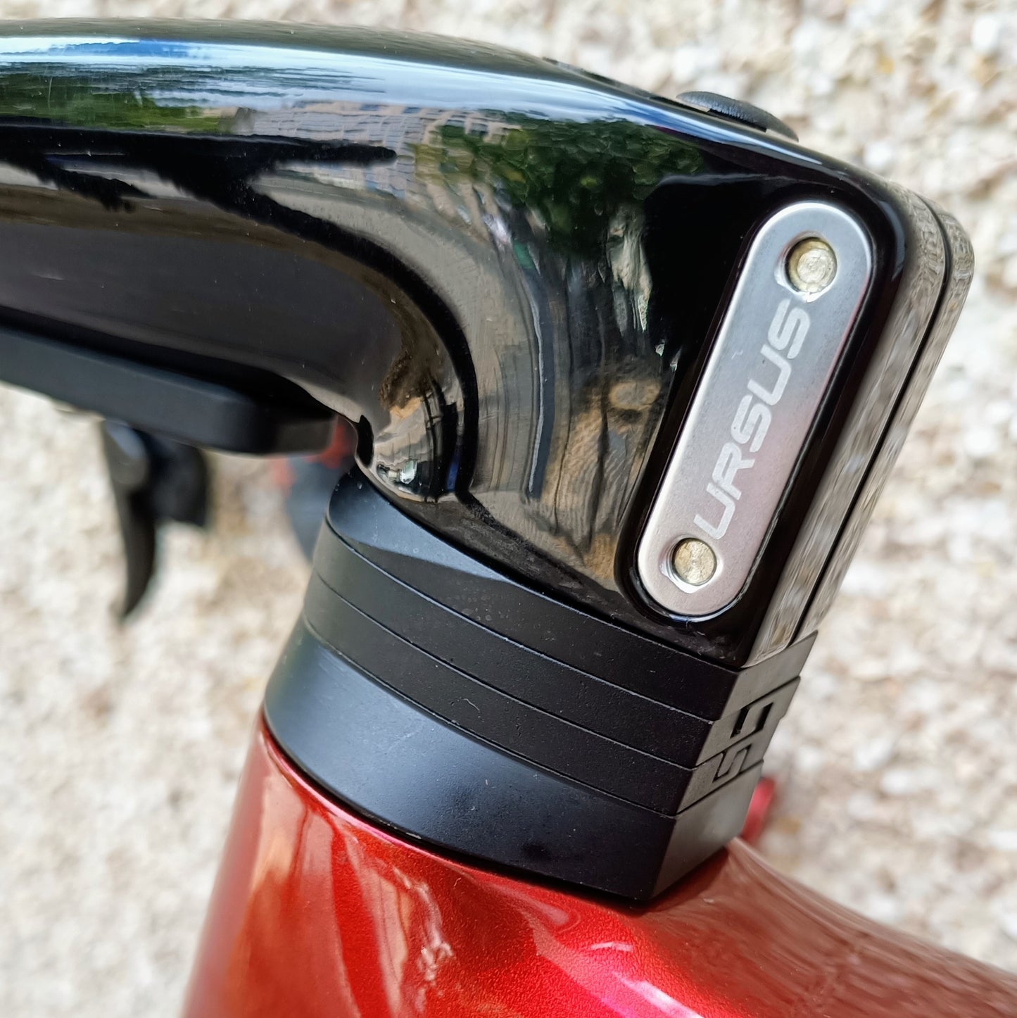 Sarto Seta Plus tri-composite (rouge/carbone)