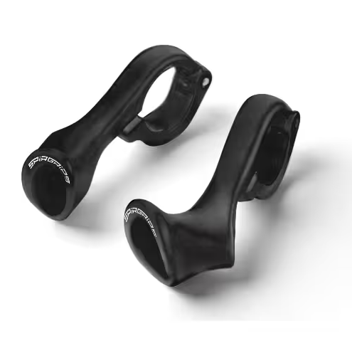 Poignées ergonomiques Spirgrips VTT - noir mat