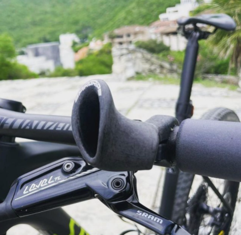 Poignées ergonomiques Spirgrips VTT - noir mat