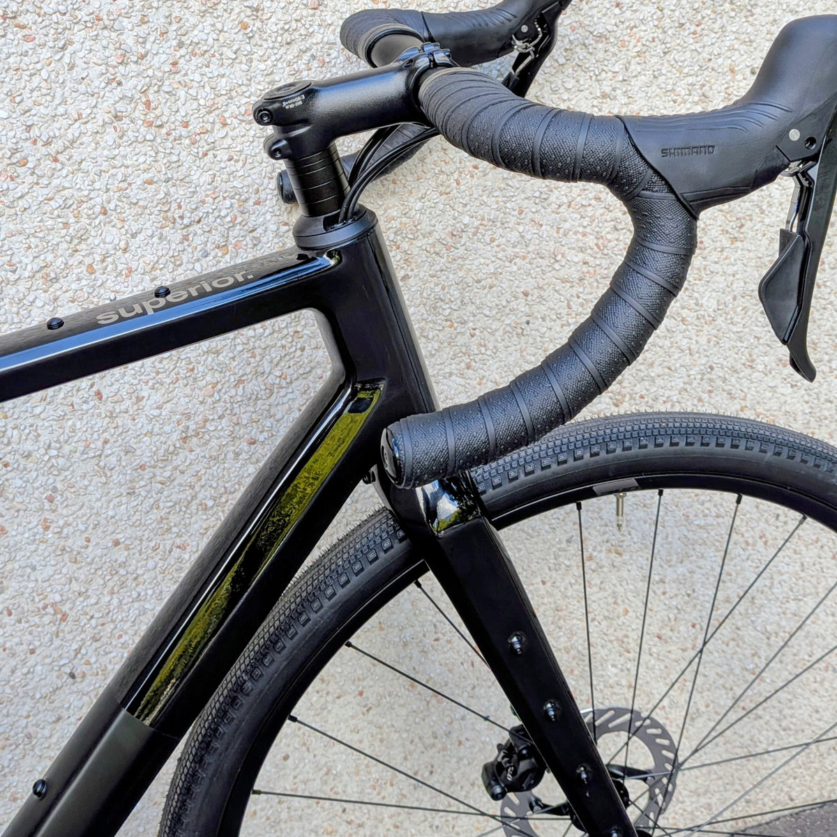 Superior GA 9.3 Gravel carbone noir - sur commande