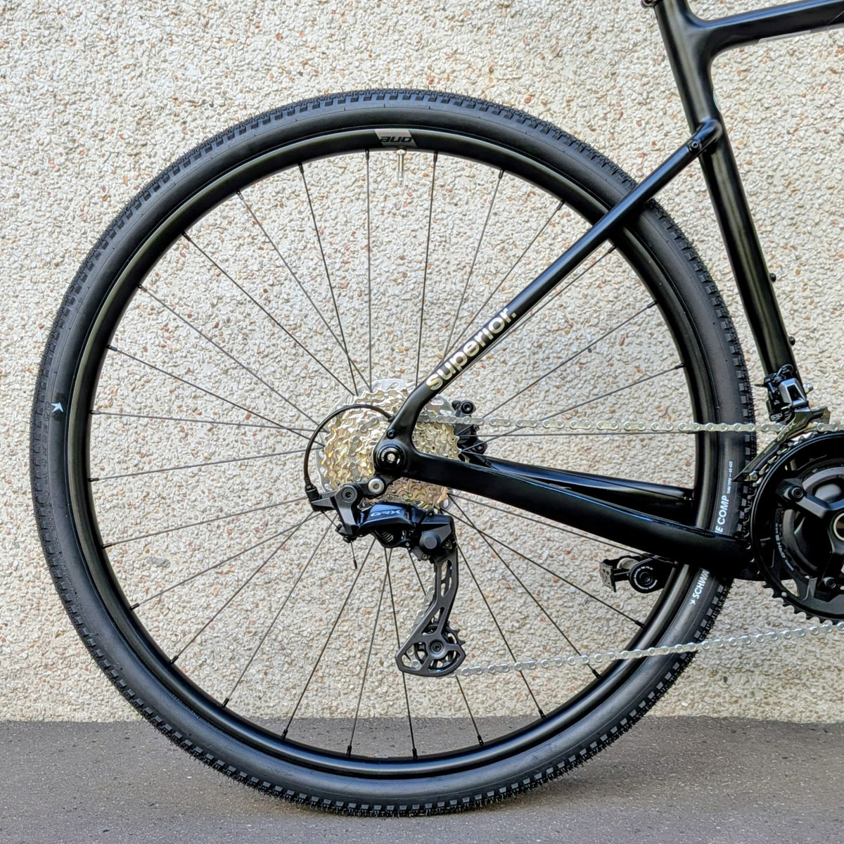 Superior GA 9.3 Gravel carbone noir - sur commande