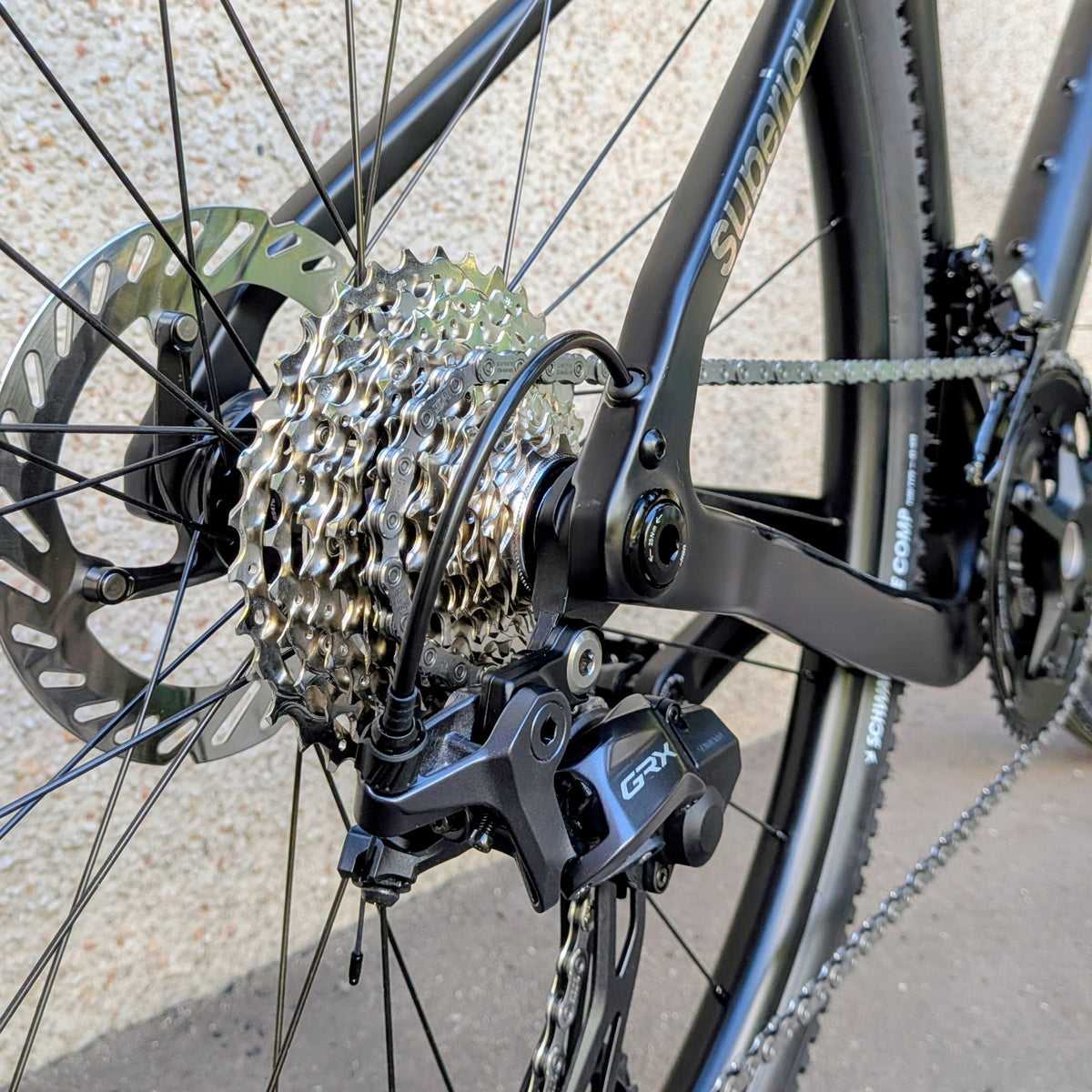 Superior GA 9.3 Gravel carbone noir - sur commande