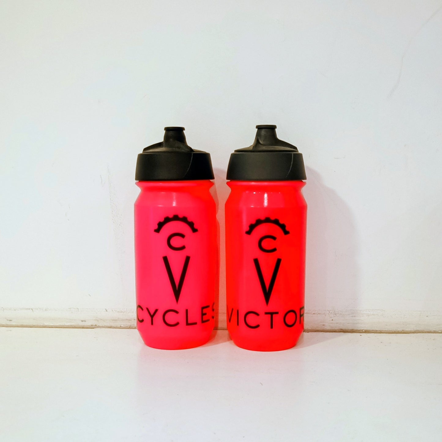 Bidon Gourde Cycles Victor - 500 ml - Rose