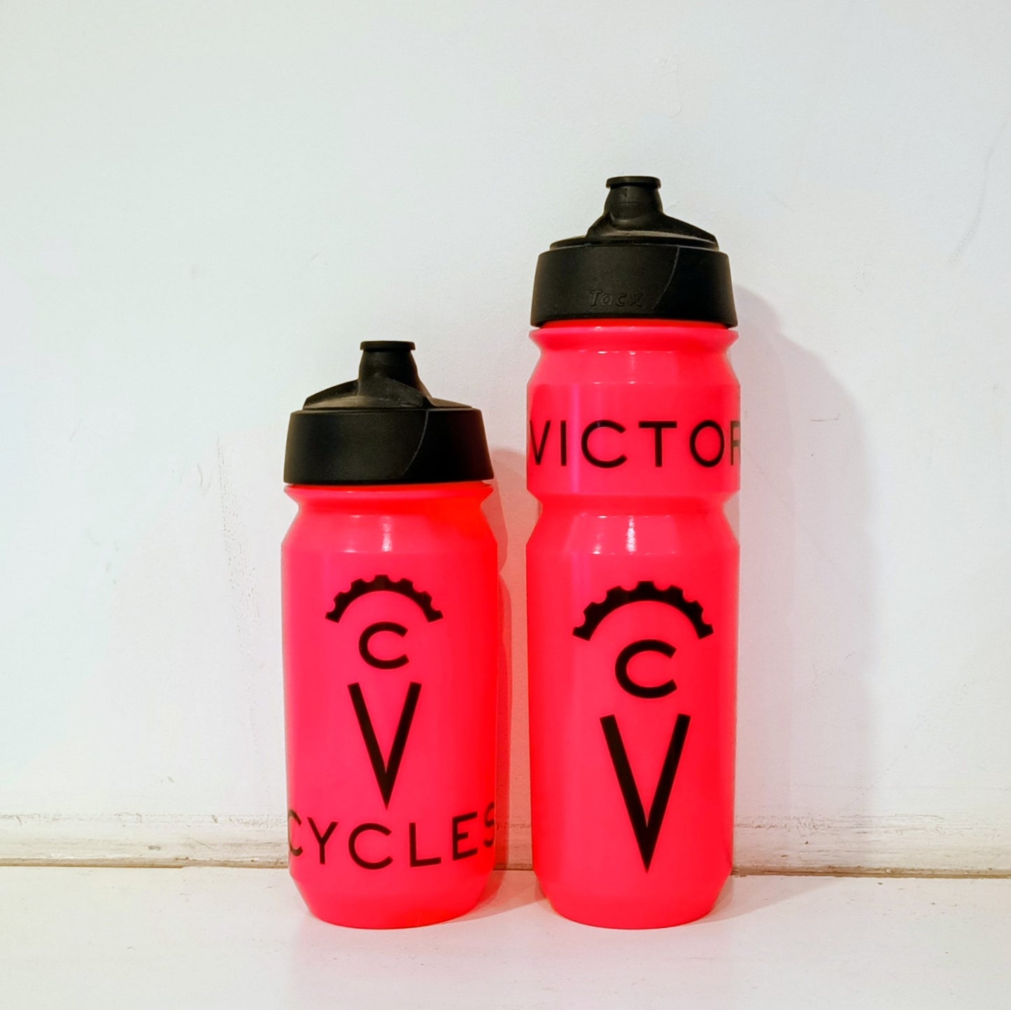 Bidon Gourde Cycles Victor - 500 ml - Rose